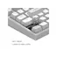 კლავიატურა Dark Project ALU Terra Nostra White - Wired Gaming Keyboard (ANSI) , 4 image - Primestore.ge