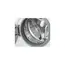 სარეცხი მანქანა LG F2J3HYL5W.ABWPMER-7 KG, 1200 RPM, 85X45x60, INVERTER, 6 MOTION, STEAM, White , 4 image - Primestore.ge