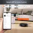 Robot Vacuum Cleaner with Dry and Wet Cleaning Ilife V9 Pro, 3000Pa, Gyroscope Navigation, Self-Empty Robotic Vacuum Cleaner With APP Control, Black, 8 image