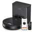 Robot Vacuum Cleaner with Dry and Wet Cleaning Ilife V9 Pro, 3000Pa, Gyroscope Navigation, Self-Empty Robotic Vacuum Cleaner With APP Control, Black