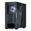 Computer case Zalman Computer case Z10 DS, without PSU, 2xUSB3.0, 1xUSB Type-C, 2x120mm, 1x120mm ARGB, TG Side Panel, ATX, Monitor, balck, 2 image