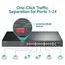 Switch TP-link TL-SL1226P 24-Port 10/100Mbps + 2-Port Gigabit Rackmount Switch with 24-Port PoE+, 3 image