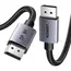 ვიდეო კაბელი UGREEN DP120 (25906), 8K DP to DP, 3m, Grey/Black  - Primestore.ge