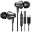 Headphones UGREEN EP105 (35754), In-Ear Headphones, Wired, USB-C, Black