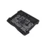 ქულერი CANYON cooler NS02 1Fan 2USB LED Black , 3 image - Primestore.ge