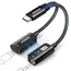 Audio Adapter UGREEN CM721 (25837), Type-C to 3.5mm Audio Adapter with Power Delivery, Black