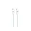 USB კაბელი Celly PD USB Type-C cable to USB Type-C (60 W) 1.5M Azure  - Primestore.ge