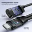 Audio Adapter UGREEN CM721 (25837), Type-C to 3.5mm Audio Adapter with Power Delivery, Black, 7 image