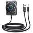 Bluetooth მიმღები UGREEN CM723(35002), Bluetooth 5.4 Aux Car Adapter, Black  - Primestore.ge