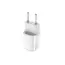 ადაპტერი Celly 25W 1xUSB-C, USB-A GaN Wall Charger White  - Primestore.ge
