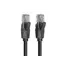 ქსელის კაბელი Vention IBEBQ Cat.6 UTP Patch Cable 20 m Black  - Primestore.ge