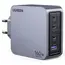 მობილურის დამტენი UGREEN X763 (25877) Nexode Pro, 160W, Type-C, USB, Grey  - Primestore.ge