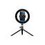 მობილურის სამაგრი Celly ClickPro Portable Tripod+Flash Light RGB Black - Primestore.ge