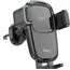 მანქანის დამტენი Hoco DCA37 Dawn suction cup car holder Balck  - Primestore.ge