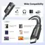 Audio Adapter UGREEN CM721 (25837), Type-C to 3.5mm Audio Adapter with Power Delivery, Black, 3 image