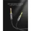 AUX კაბელი UGREEN AV119 (10732) 3.5mm Male to 3.5mm Male Cable 0.5m (Black) , 4 image - Primestore.ge