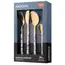Ardesto AR1916MWS Gemini Marmo, 16pcs, Cutlery Set, Golden/White, 2 image