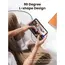 USB Cable UGREEN US323 (70529), 60W, Right Angle type-C to type-C Angled, 1m, Black/Grey, 3 image