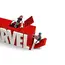 ლეგო LEGO Constructor Super Heroes MARVEL Logo & Minifigures , 4 image - Primestore.ge