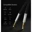AUX კაბელი UGREEN AV119 (10732) 3.5mm Male to 3.5mm Male Cable 0.5m (Black) , 6 image - Primestore.ge