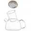 ჩაის დასაყენებელი Ardesto AR3010GF Midori, 1000ml, Teapot, Transparent , 3 image - Primestore.ge