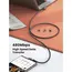 USB Cable UGREEN US323 (70529), 60W, Right Angle type-C to type-C Angled, 1m, Black/Grey, 5 image