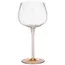 ჭიქები Ardesto AR2642G Black Mars Amber, 420ml, 2pcs, Wine Glasses Set, Transparent/Golden  - Primestore.ge