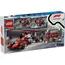 ლეგო LEGO Constructor City F1 Pit Stop & Pit Crew with Ferrari Car Set  - Primestore.ge