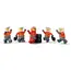 ლეგო LEGO Constructor City F1 Pit Stop & Pit Crew with Ferrari Car Set , 3 image - Primestore.ge