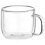 ჭიქების ნაკრები Ardesto AR2645BWH, 450ml, 2pcs, Double Wall Mug Set, Transparent , 2 image - Primestore.ge