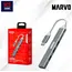 USB hub MARVO UH008 USB HUB (USB C to A 3x USB 2.0 1xUSB 3.0), 2 image