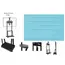 ტელევიზორის საკიდი Allscreen C1700, 40"-70", TV Mount With Roller, Black , 7 image - Primestore.ge