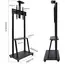 ტელევიზორის საკიდი Allscreen C1700, 40"-70", TV Mount With Roller, Black , 6 image - Primestore.ge