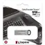 USB ფლეშ მეხსიერება Kingston DTKN/512GB, 512GB, USB 3.2, Silver , 3 image - Primestore.ge