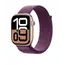 სმარტ საათი Apple Watch Series 10 GPS 42mm Rose Gold Aluminum Case With Plum Sport Band MWWK3  - Primestore.ge