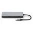 USB-C ჰაბი Belkin AVC009BTSGY, USB-C, HDMI, MicroSD, USB-A, 3.5mm, Hub, Silver , 3 image - Primestore.ge