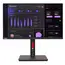 მონიტორი Lenovo 23.8'' ThinkVision T24i-30 (63CFMATXEU) - Black  - Primestore.ge