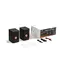 დინამიკი Edifier MR3, 36W, TRS, RCA, AUX, Bluetooth, Powered Studio Monitor Speakers, Black , 4 image - Primestore.ge