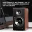 დინამიკი Edifier S3000MK Ⅱ, 256W, Bluetooth, XLR, Optical, RCA, Coaxial, USB, Speaker, Brown , 10 image - Primestore.ge