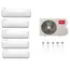 Air conditioner MULTI SPLIT TCL FMA-42I5HD/DVO Outdoor + FMA-09CHSD/XA73I (2pc) + FMA-12CHSD/XA73I (2pc) + FMA-18CHSD/XA73I 165-200 M2 Inverter R32, 3 image