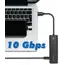 ადაპტერი Logilink UA0412 Ultra-slim USB-C Hub 4-ports 2xUSB3.2/2xUSB-C Black , 4 image - Primestore.ge