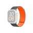 Smart Watch Strap TVC Silicone Strap for Apple Watch Series 10 Ultra 9 8 7 SE 6 5 4 3 2 1 46mm 49mm 45mm 44mm 42mm Magnetic Band - Grey+Orange, 2 image