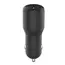 მანქანის დამტენი Belkin Car Charger 42W USB-A/USB-C PD PPS, black  - Primestore.ge