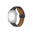 სმარტ საათის სამაჯური TVC Apple Watch 10 46mm / Ultra 2 / Ultra 49mm / 9 8 7 45mm / SE (2023) SE (2022) SE 6 5 4 44mm / 3 2 1 42mm Litchi Texture Leather Strap - Grey , 2 image - Primestore.ge