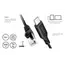 კაბელი Logilink CU0412 USB-C 3.2 to RJ45 (CAT6) Ethernet Cable Adapter 2m , 2 image - Primestore.ge