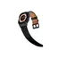 სმარტ საათის სამაჯური TVC Apple Watch 10 46mm / Ultra 2 / Ultra 49mm / 9 8 7 45mm / SE (2023) SE (2022) SE 6 5 4 44mm / 3 2 1 42mm Genuine Cow Leather Band - Black , 3 image - Primestore.ge