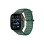 სმარტ საათის სამაჯური TVC Ocean Watch Strap for Apple Watch Series 10 Ultra 9 8 7 SE 6 5 4 3 2 1 46mm 49mm 45mm 44mm 42mm Silicone Band - Green+Black Buckle  - Primestore.ge