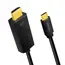 კაბელი Logilink UA0329 USB Type-C to HDMI 4K/60Hz cable black 1.8m  - Primestore.ge
