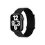 სმარტ საათის სამაჯური TVC KALEBOL Nylon Watch Band for Apple Watch Series 10 Ultra 9 8 7 SE 6 5 4 3 2 1 46mm 49mm 45mm 44mm 42mm Wrist Strap - Deep Black  - Primestore.ge