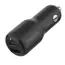 მანქანის დამტენი Belkin Car Charger 42W USB-A/USB-C PD PPS, black , 2 image - Primestore.ge
